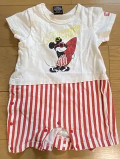 BABYDOLL ミッキーロンパース 80