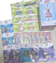 一番くじ アイカツ！ A賞 アクセサリートレイ F賞 メモ帳全種セット