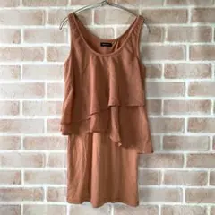 EGOIST エゴイスト アシンメトリー ワンピース ノースリーブ FREE