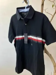 TOMMY HILFIGER トミーヒルフィガー ストライプ ポロシャツ