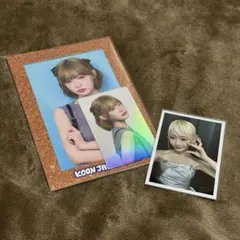 ME:I 飯田栞月 トレカ　kcon フォトフレーム　生写真