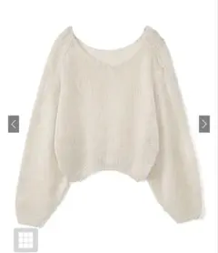 GRL ミルキーモヘヤタッチニットトップス[mb1174]