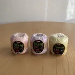 ウィスタープレミアムレース糸 3色