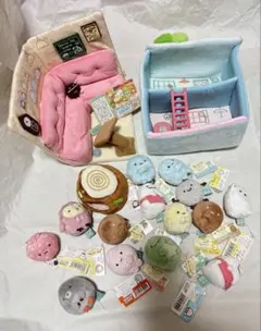 新品☆すみっコマルシェ シーンぬいぐるみ キッチンカー まめマスター ぬいぐるみ キッチンカー＆まめマスター シーンぬいぐるみ