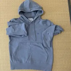 Champion グレー フード付きパーカー