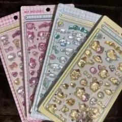 Bonbon Drop キャラクターシール 4枚セット