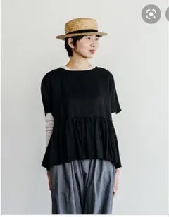7/26までfog linen work ルペ トップ ブラックのサムネイル