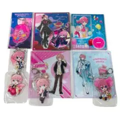 【23,24年】すとぷり さとみくん アクリルスタンド4個 アクキー6個【美品】
