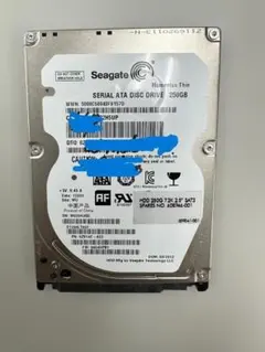 Seagate Momentus Thin 250GB HDD 本体