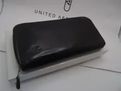 F*r様 ホワイトハウスコックスラウンドジッパーロングウォレット長財布黒緑