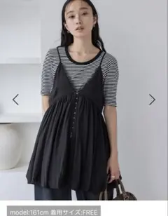 JEANASIS バルーンキャミチュニック