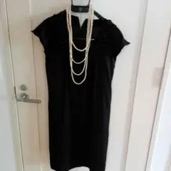 結婚式やおよばれに★フォーマルワンピース&ネックレス