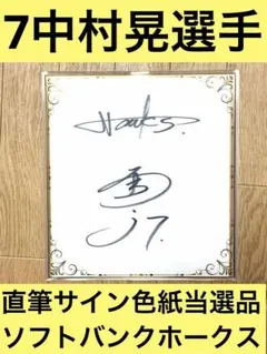 2026年最新】中村晃 直筆の人気アイテム - メルカリ