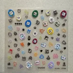 たまごっち　ネイルシール　コレクション　デザインD ガチャ