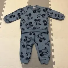 h&m baby ミッキーマウス　Disney セットアップ　総柄　上下