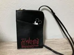美品ミッキーマウス　スマホショルダー　ミニバッグ