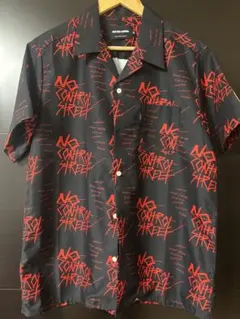 SHETHIS COMMA シディスコンマ 総柄 シャツ M【状態:良】