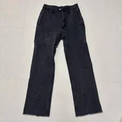 ブラックデニムパンツ Sサイズ