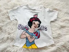 Disney 白雪姫 半袖Tシャツ ホワイト ディズニープリンセス　2-3mのサムネイル