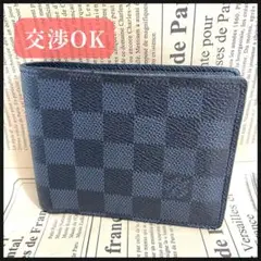 ルイヴィトン ダミエ グラフィット ミュルティプル 二つ折り財布 財布