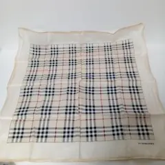 BURBERRY 손수건 체크 50cm 미사용