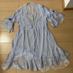 axes femme レースガウン　ブルーのサムネイル