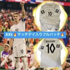 ウーデゴール ノルウェー代表 サード ユニフォーム フルパッチ オーセンティック