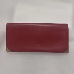 YSL Yves Saint Laurent 長財布 レッドのサムネイル
