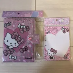 新品⭐︎ハローキティ シールバインダー シール帳 シールシート　リフィル