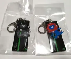 ミャクミャク 夢洲 キーホルダー 2個セット 黒ミャクミャク 新品未使用未開封
