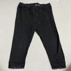 【最終お値下げ‼️】西松屋　ボトムス　裾レース　ブラック　120cm