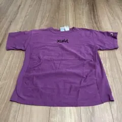 x-girl Champion コラボ Tシャツ S パープル