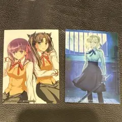 スリーブ　セイバー　間桐桜　遠坂凛　イリヤ ブシロードスリーブコレクション ハイグレード 劇場版「Fate