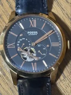 2026年最新】FOSSIL 文字盤カラー：ブラック メンズ 自動巻き時計の 