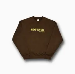 not dyed スウェット