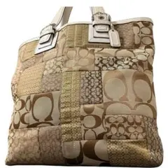 Coach Patchwork Soho tote bag signature