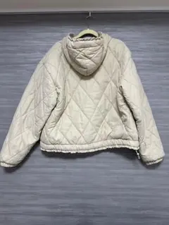 アイボリー キルティングジャケット Fサイズ