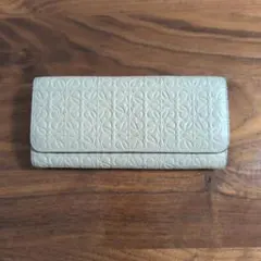 LOEWE　コンティネンタルウォレット　長財布 リピートシリーズ　ベージュ