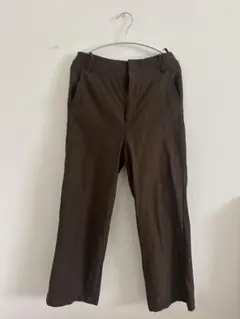 URBAN RESEARCH ブラウン スラックス ワイドパンツ