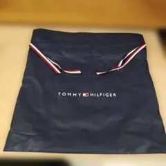 TOMMY HILFIGER ギフト袋 ネイビー ストライプリボン付き