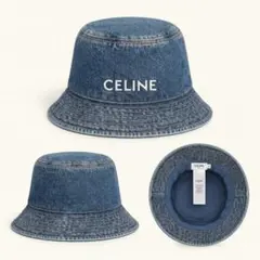 CELINE デニム バケットハット