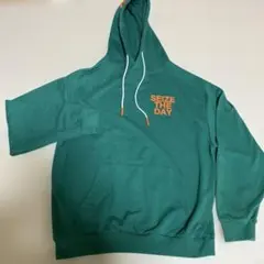 SUGGESTION SEIZE THE DAY パーカー M グリーン
