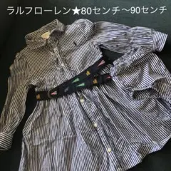 ラルフローレン★オシャレなワンピース★80〜90センチ★3点セット