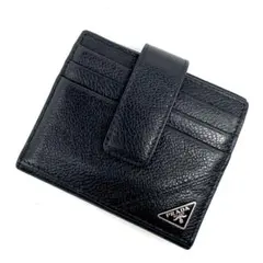 【現行型・極美品✨】RFID掲載 プラダ コンパクトウォレット 折り財布 黒のサムネイル