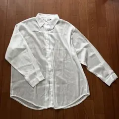 美品 アプレトロ 長袖 ホワイト ブラウス