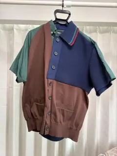 kolor 21ss ニット　ドッキング　ポロのサムネイル
