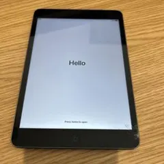 iPad mini2 Wi-Fiモデル16GB 画面ひび割れあり