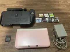 Nintendo 3DS LL ピンク 本体とゲームソフト7本