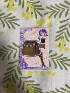 アイカツ！ ベルトつきレザースカート