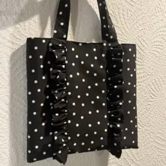 フリルトートバッグ バッグ